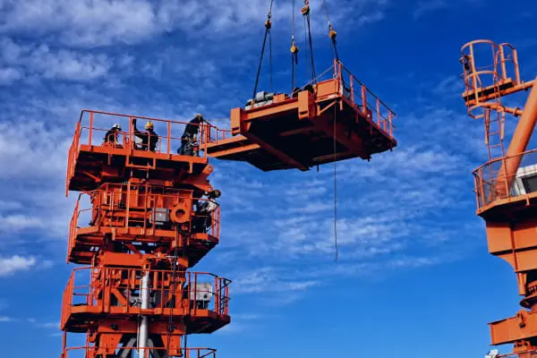 写真：建設作業風景